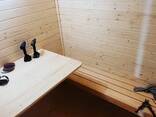Баня-бочка, баня квадро-бочка, русская баня - фото 7