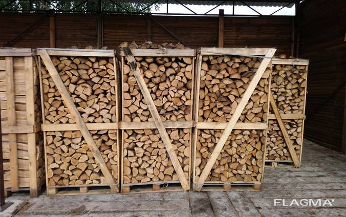 Дрова колотые