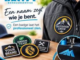 Een naam zegt wie je bent Een badge laat het professioneel zien