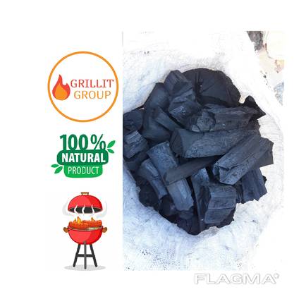 Фасованный древесный уголь GRILLIT GROUP