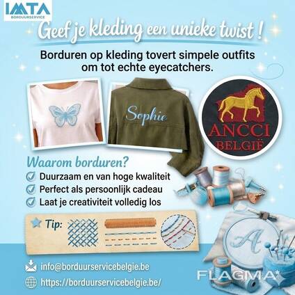 Geef je kleding een unieke twist!