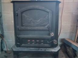 Wood burning stove fireplace in home wood burning stove 2 door