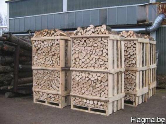 Le producteur de bois de chauffage. Колотые дрова дуб, граб.