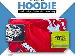 Maak je Hoodie Uniek Met Professionele Bedrukking !