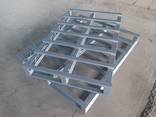 Паллеты оцинкованные металлические четырехсторонние - фото 5