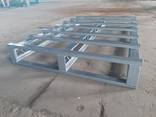Паллеты оцинкованные металлические четырехсторонние - фото 8