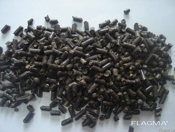 Пеллеты из лузги подсолнечника