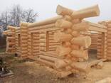 Сруб дома, бани из рубленного бревна - фото 7