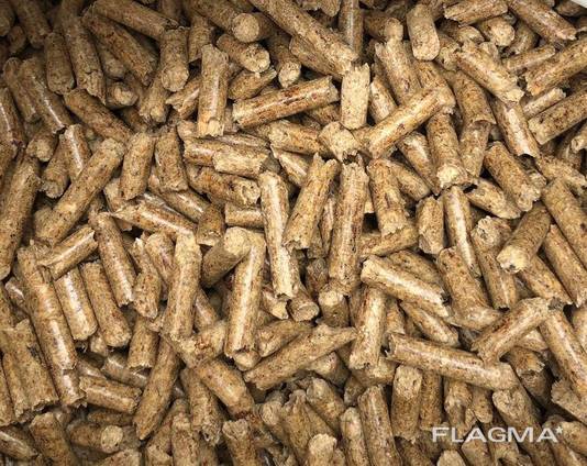Wooden heating pellets 8mm